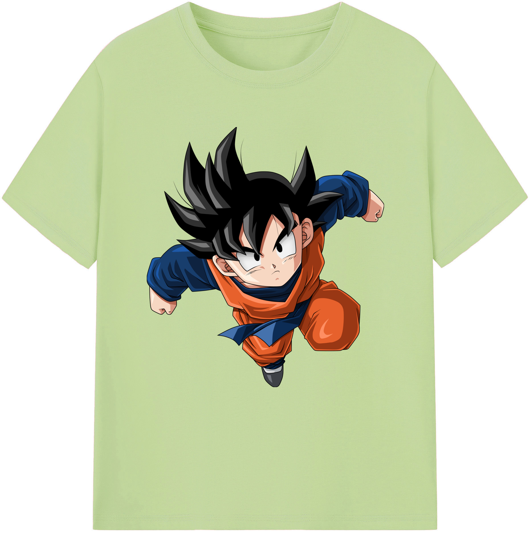 （画像用） ドラゴンボール 孫悟空（そん ごくう）Son Goku カカロット DRAGON BALL Kakarotto 綿100％半袖Tシャツ（フロントプリント）